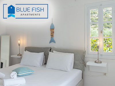 Blue Fish Apartments, Πλατύς Γιαλός, Σίφνος