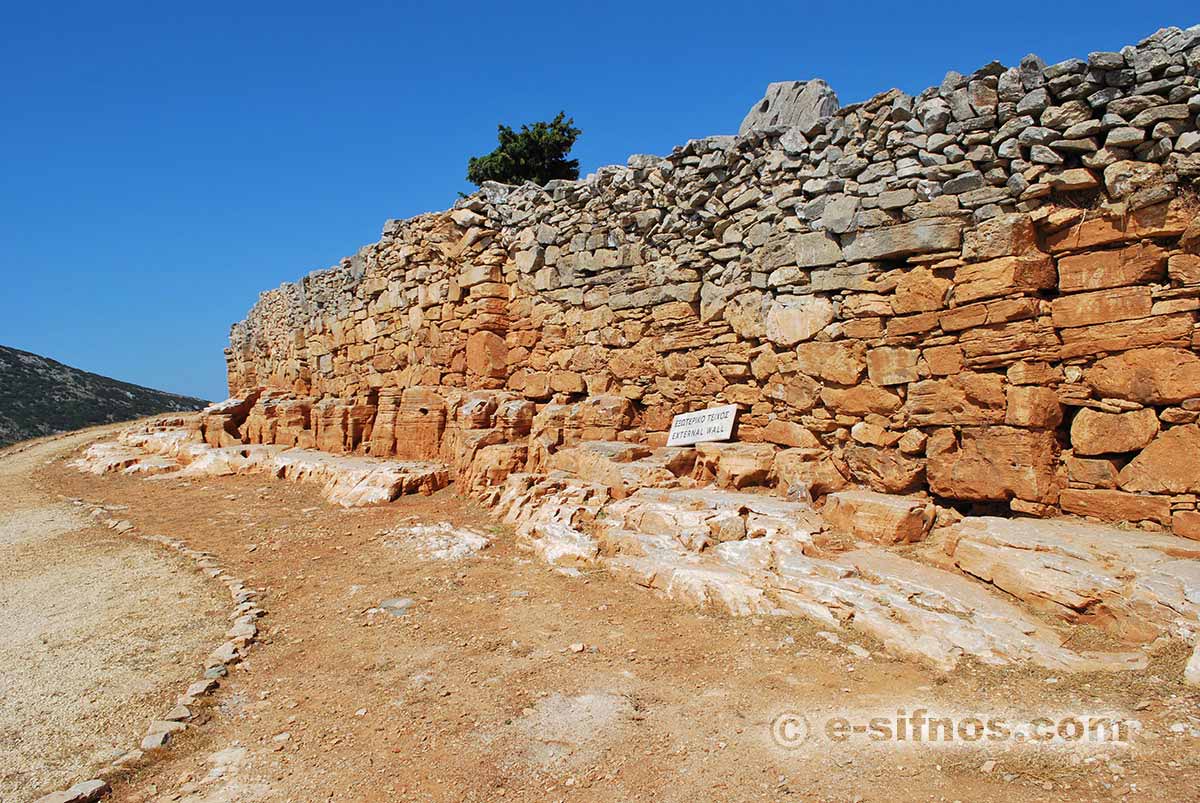 Αρχαία Ακρόπολη του Αγίου Ανδρέα στη Σίφνο